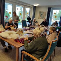 Herzkissenaktion in der Tagespflege St. Agnes