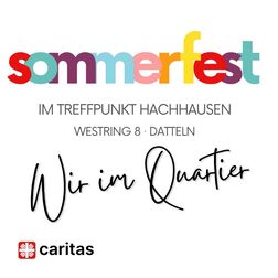 Sommerfest Treffpunkt Hachhausen „Wir im Quartier“