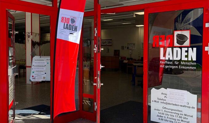 Der LADEN Waltrop, Eingangsbereich